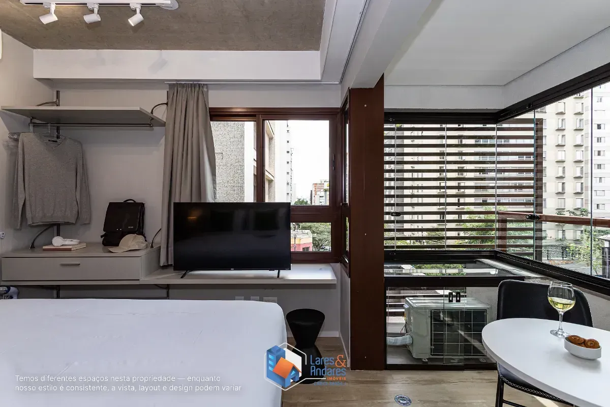 Imagem Studio para venda em Jardim Paulista com 1 quarto, sendo 1 suíte, 24m²