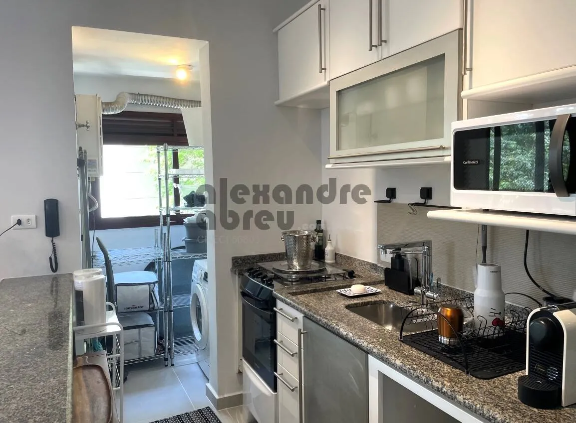 Imagem Apartamento todo mobiliado com terraço gourmet para locação no Morumbi