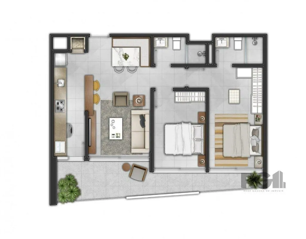 Imagem Apartamento em Centro