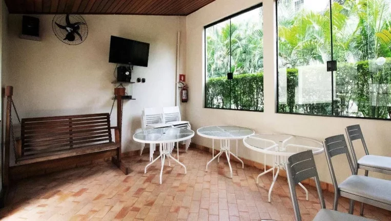 Imagem Flat disponível para venda no Condomínio Moema Top Life, com 33m², 1 dormitório e 1 vaga de garagem
