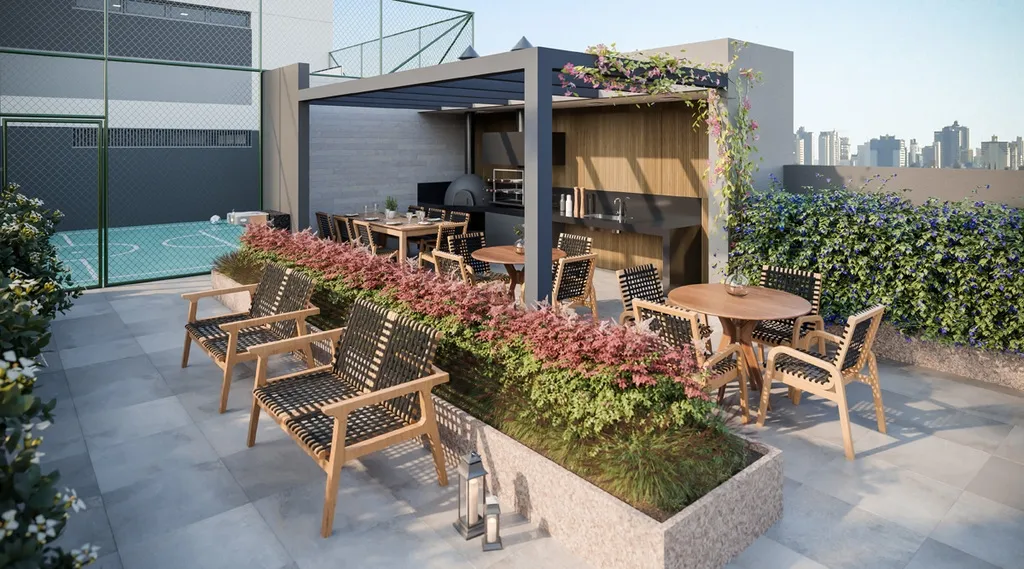 Imagem Um projeto inigualável em todos o sentidos. Em um terreno de 2.313m² você encontra apartamentos d...