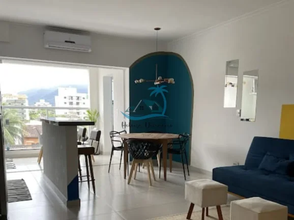 Imagem Apartamento a venda no Itaguá em Ubatuba com 2 dormitórios e varanda gourmet
