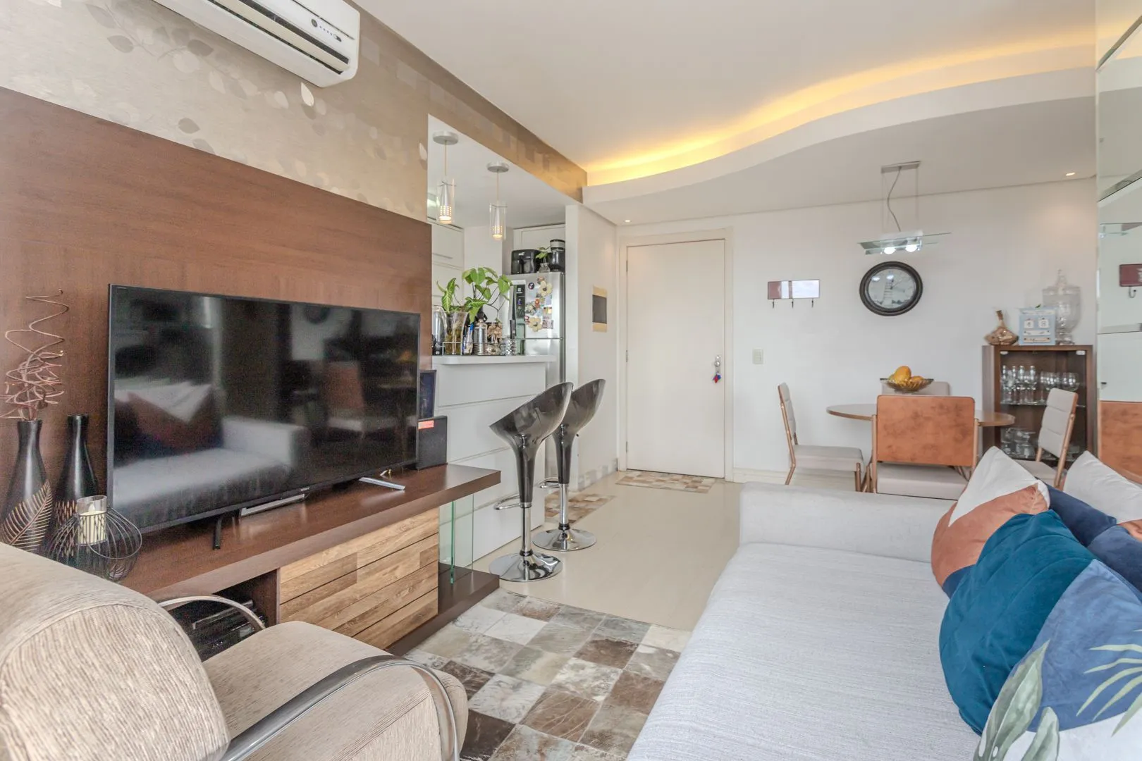 Imagem Belíssimo apartamento 100% mobiliado e decorado!!