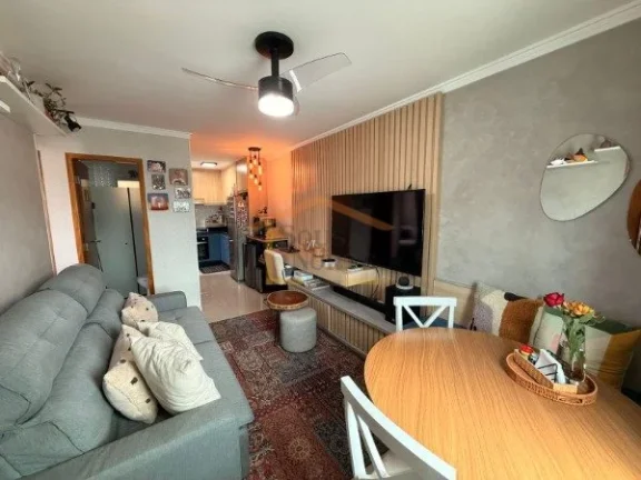Apartamento com 45m² de área útil, bem distribuído, com 2 dormitórios, ambientes com excelente ...