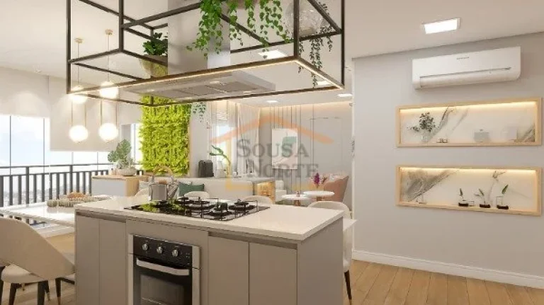 Imagem Apartamento com 2 dormitórios sendo 1 suíte.
O segundo dormitório foi retirado para ampliação d...