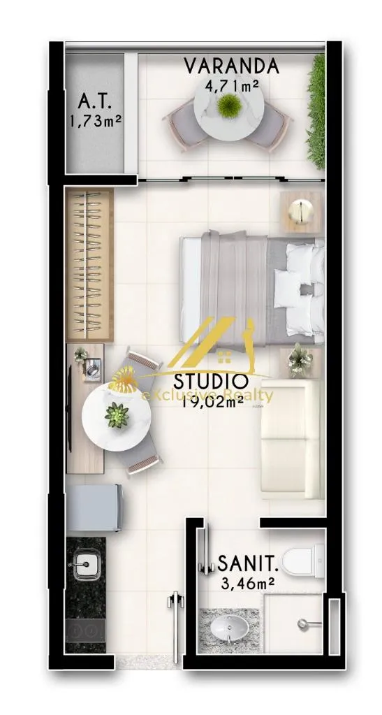Imagem STUDIO RESIDENCIAL em Salvador - Bahia, Itapuã
