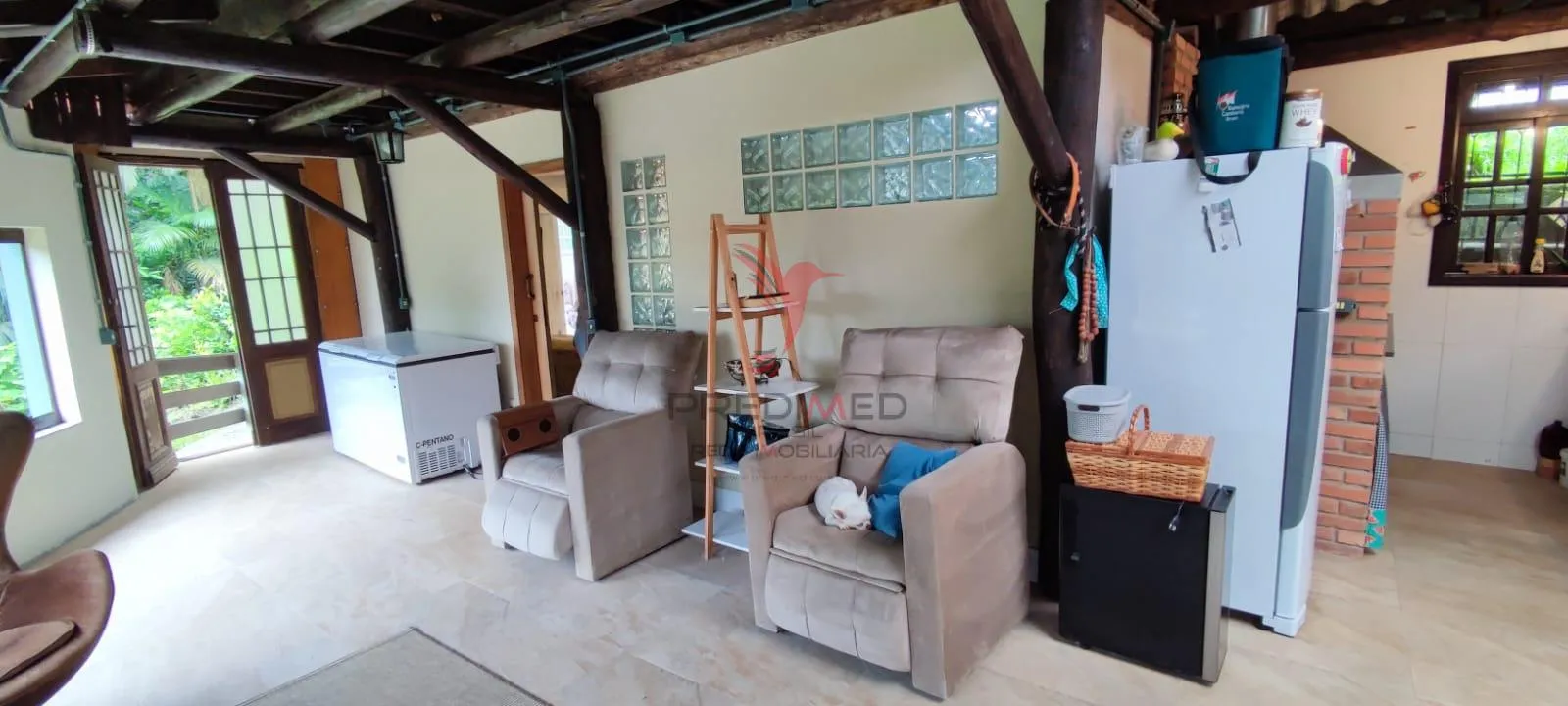 Imagem SITIO EM BLUMENAU, DOCUMENTAÇÃO TUDO OK ESTRUTURA DA CASA COM 8 CAMINHOES DE CONCRETO