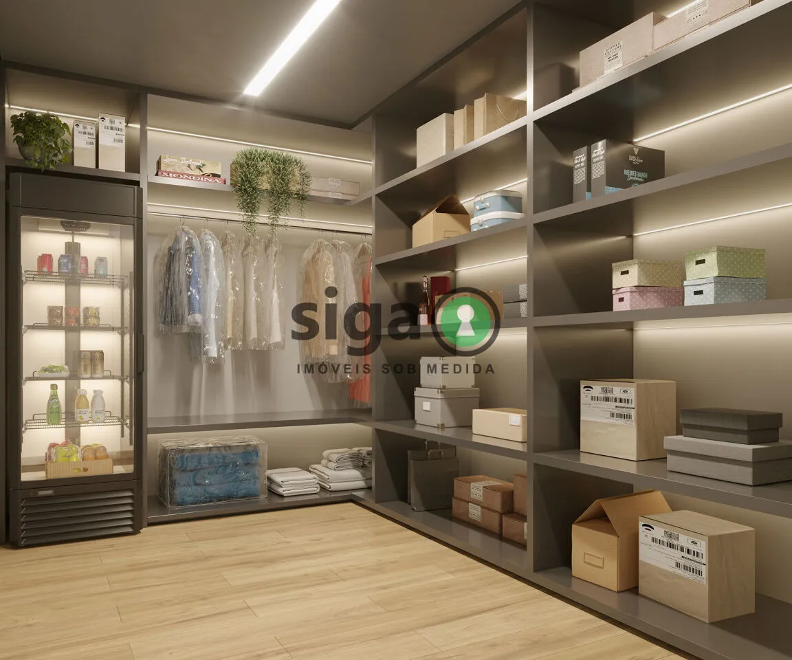 Imagem O apartamento possui 37,46 m² com 2 dormitórios - próximo a duas estações de metrô