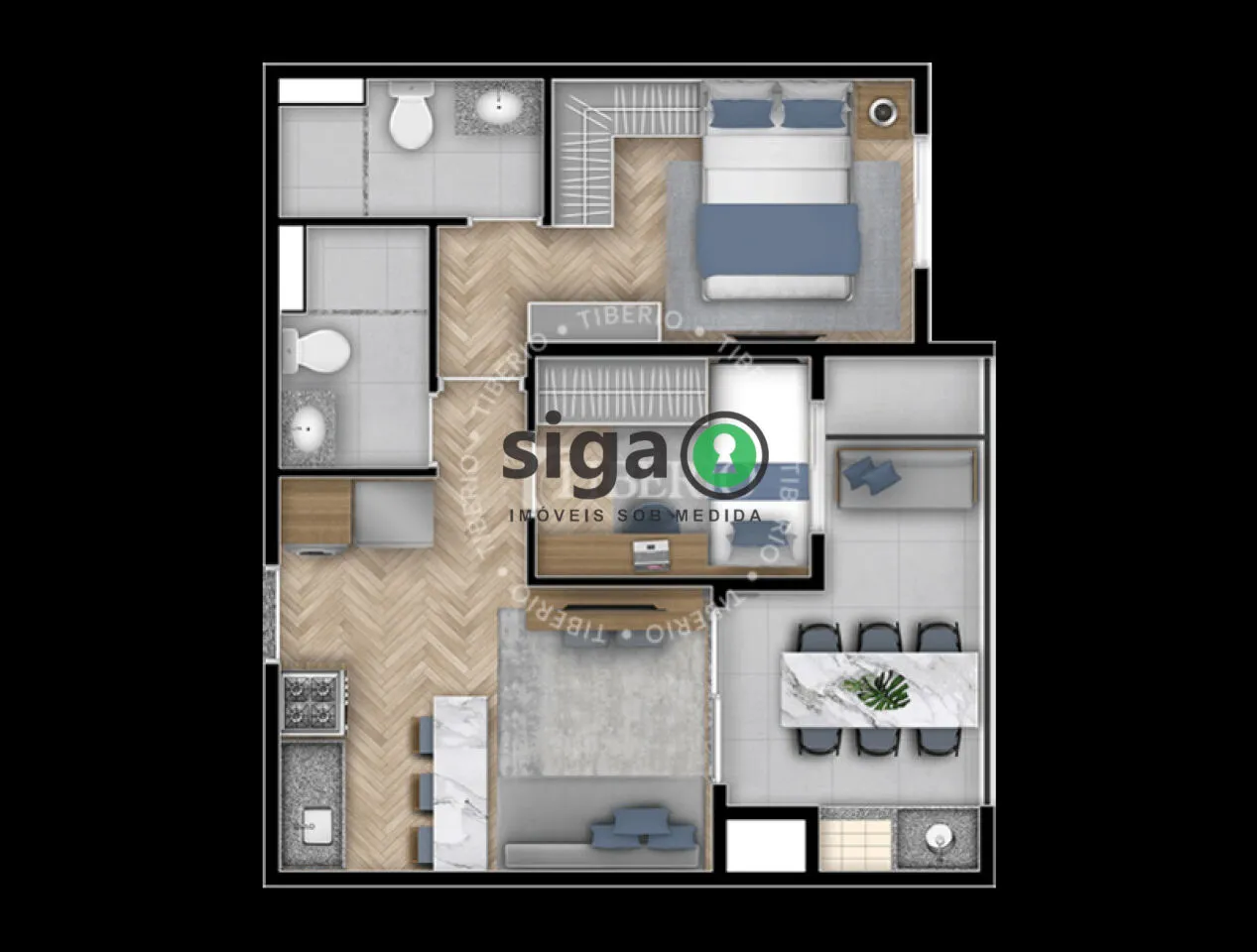 Imagem Sublime Pompéia: 47m² de conforto em localização privilegiada na Zona Oeste