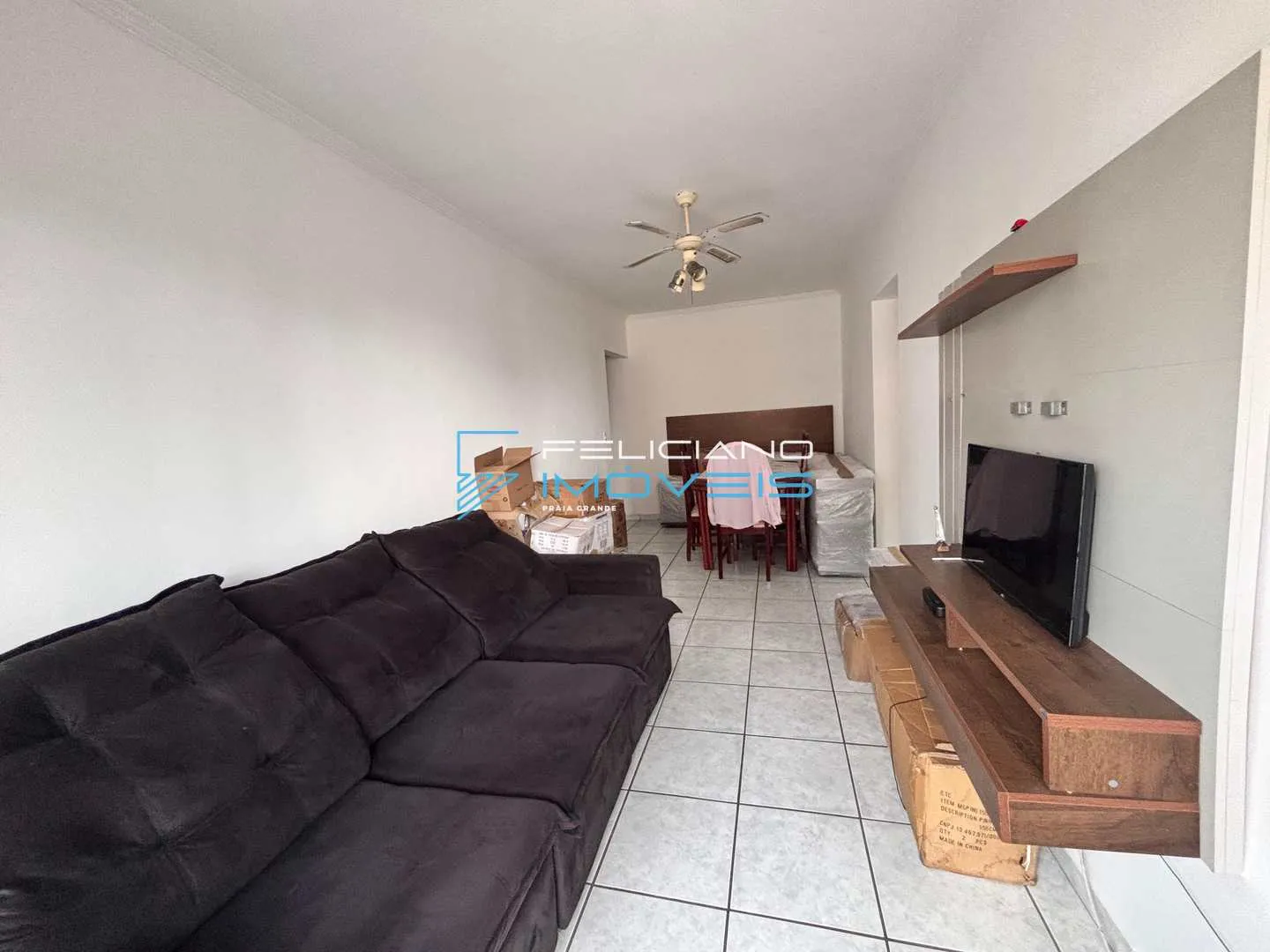 Imagem Apartamento com 2 quartos, Guilhermina, Praia Grande - R$ 450 mil, Cod: 5936