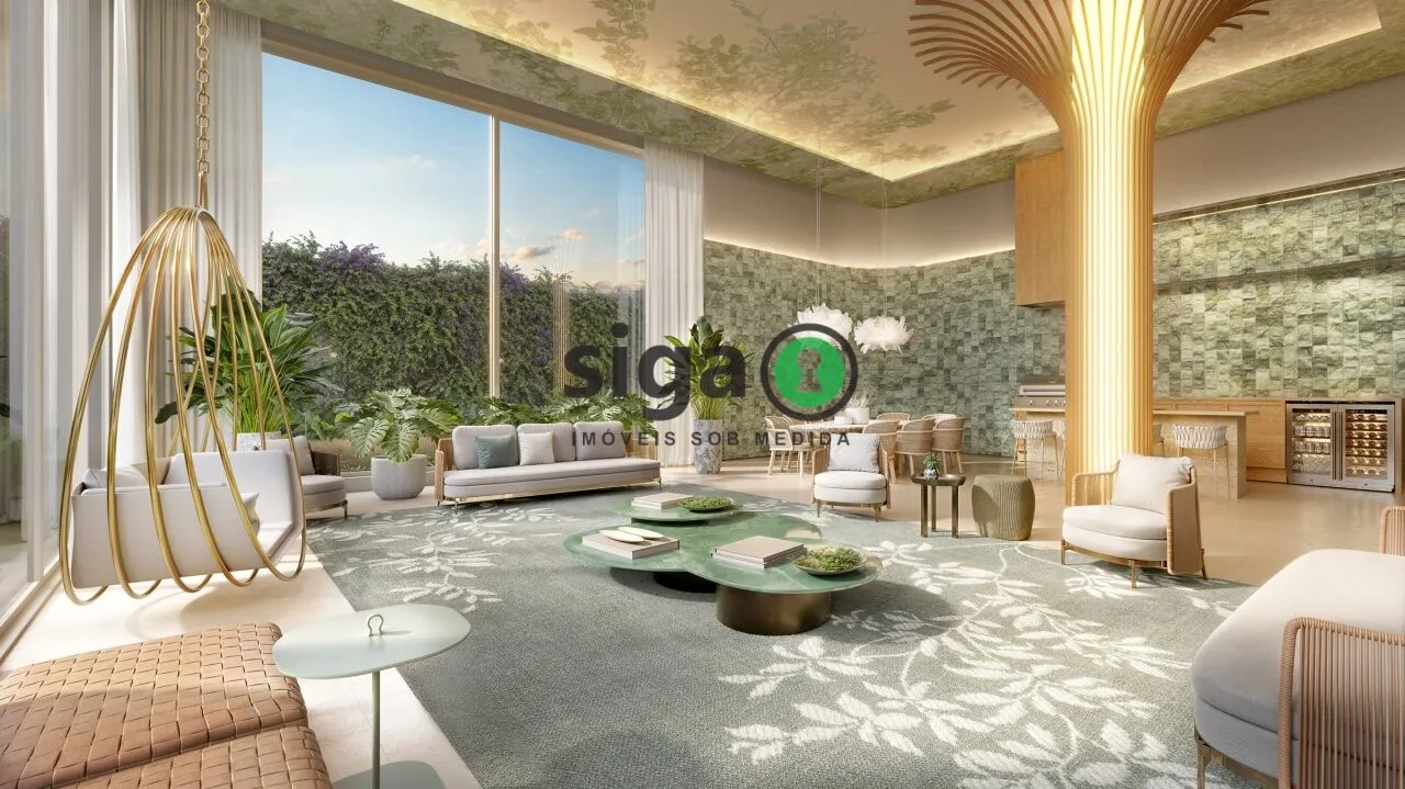 Imagem Apartamento de 145 m² - 3 suítes e 2 vagas Brooklin Senses by Cyrela