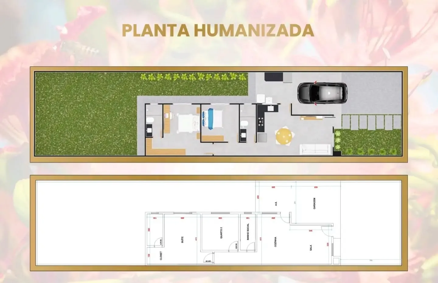 Imagem Casa 2/4 C Suite 85 MÂ² De Area Const E Lote 210 MÂ² No Parque Flamboyant