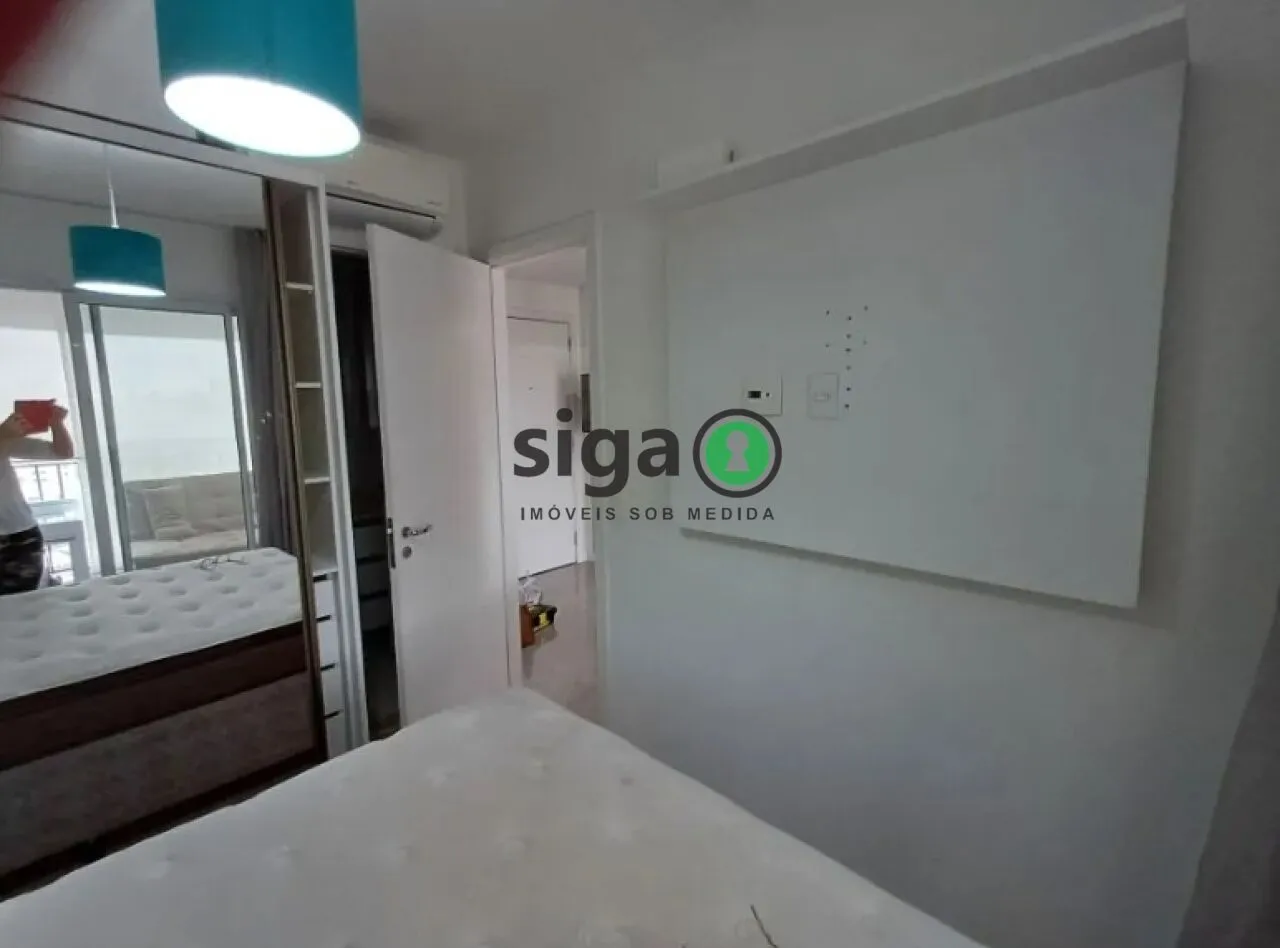 Imagem Apartamento moderno em Santa Cecília | 36m² ? Varanda integrada ? 1 vaga ? Lazer completo