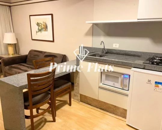 Imagem Flat disponível para venda no Le Premier, com 28m², 1 dormitório e 1 vaga