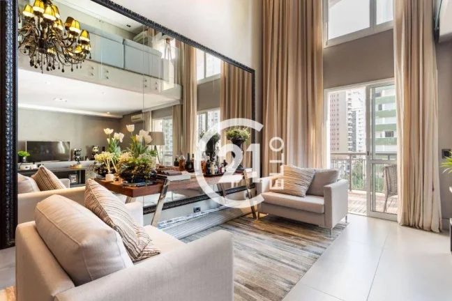 Imagem Apartamento com 2 dormitórios à venda, 163 m² por R$ 4.890.000,00 - Moema - São Paulo/SP