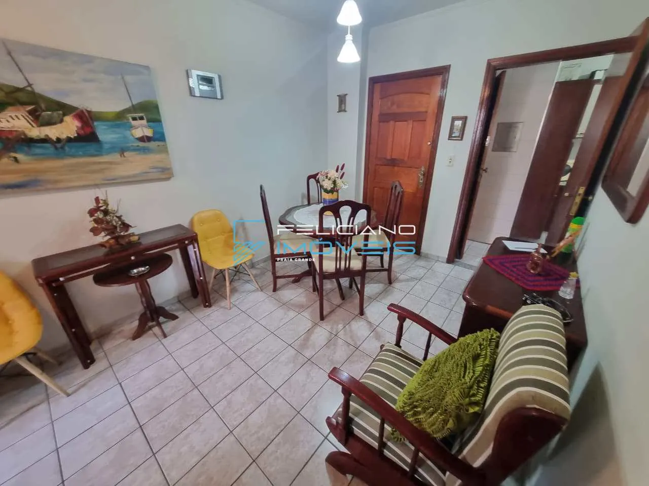 Imagem Apartamento com 2 quartos, Guilhermina, Praia Grande - R$ 410 mil, Cod: 7360