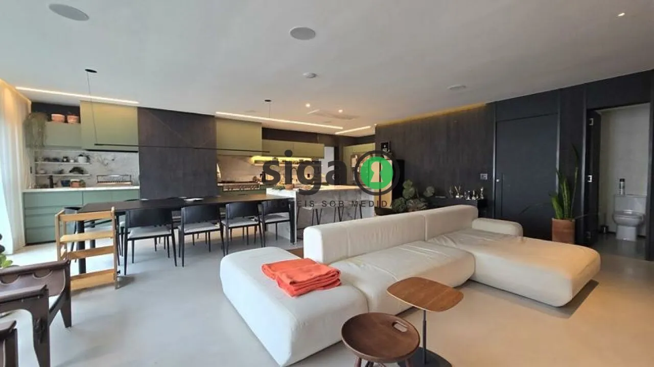 Imagem Apartamento Pronto para Morar no Campo Belo com Varanda Gourmet e 143 m²