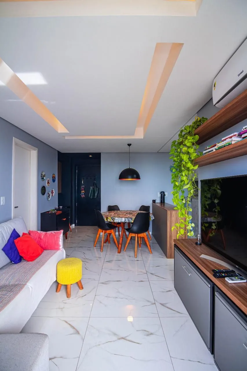Imagem Apartamento de 1 dormitório mobiliado no pornto mais alto do Petrópolis,