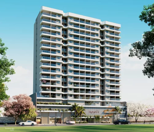 Imagem Lançamento Mayan, Todos os apartamentos de frente para o mar