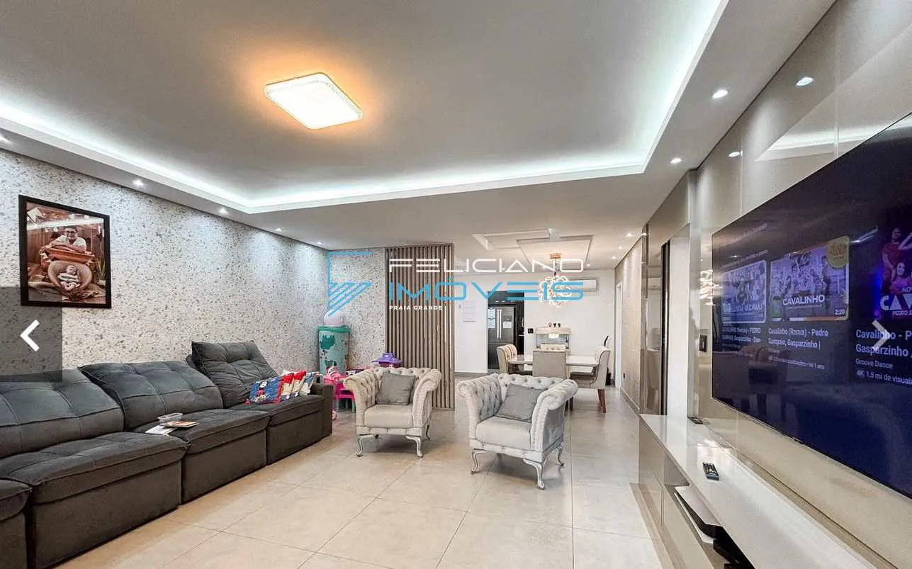 Imagem Apartamento com 3 quartos, Guilhermina, Praia Grande - R$ 1.5 mi, Cod: 7487