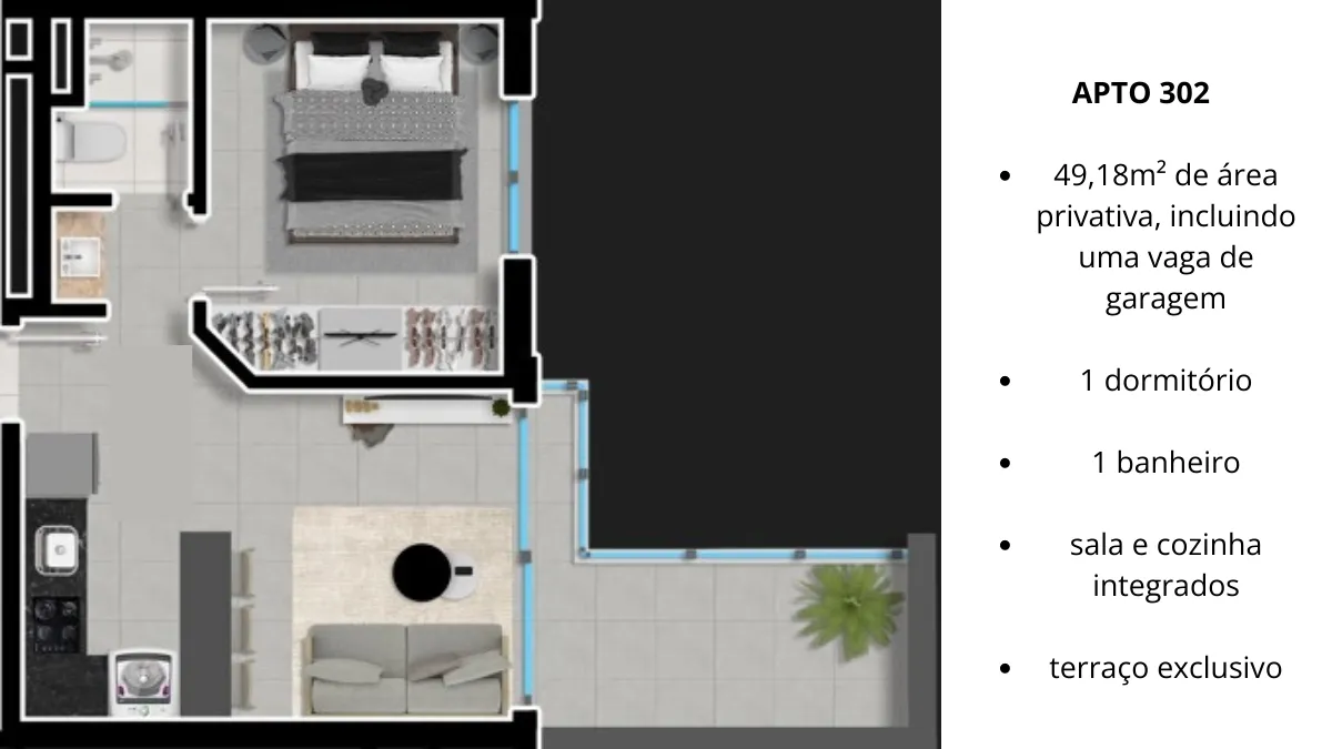 Imagem Apartamento à venda em Porto Alegre, Farroupilha, com 2 quartos, 65.51m2