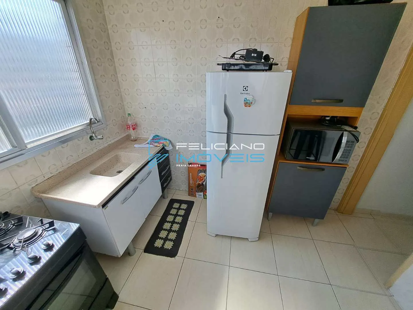 Imagem Kitnet com 1 quarto, Ocian, Praia Grande - R$ 229 mil, Cod: 3867