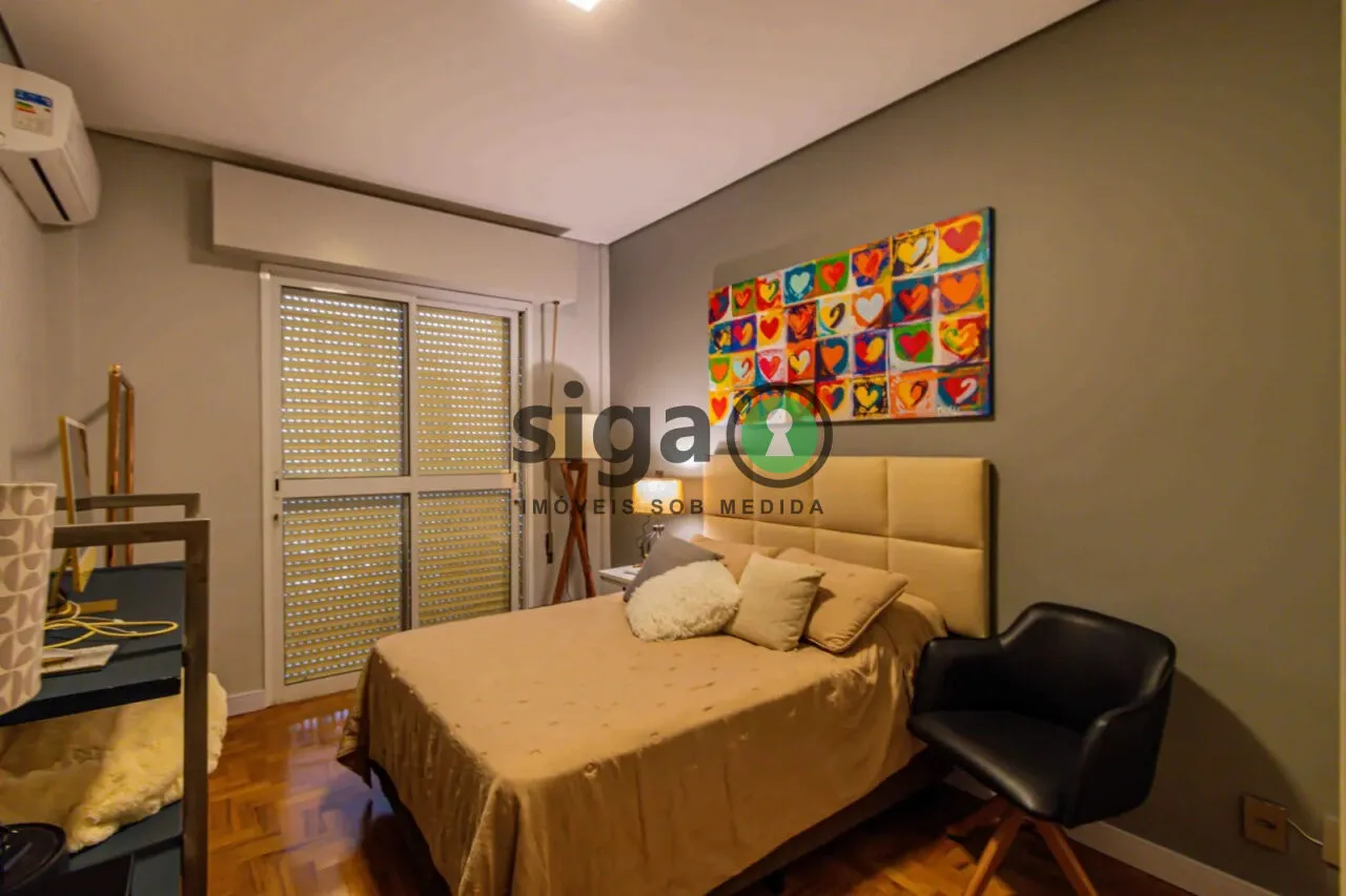 Imagem Apartamento para venda ou locação no Jardim Paulista, mobiliado e com 2 quartos