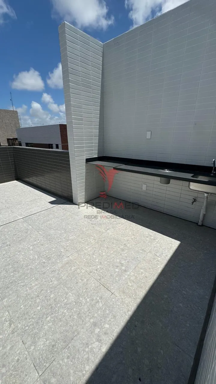 Imagem Oportunidade cobertura 3 quartos em altiplano Cabo Branco - prédio novo