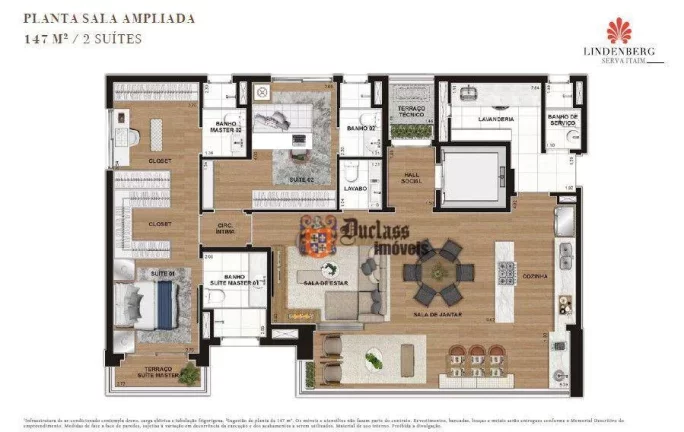 Imagem Apartamento Lindenberg com 3 suítes à venda, 147 m² por R$ 4.260.400 - Itaim Bibi - São Paulo/SP