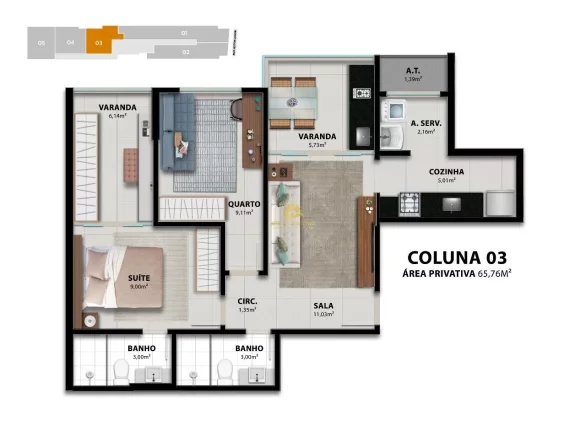 Imagem Investimento de Qualidade à Beira-Mar em Guarapari

Este é o lançamento que você esperava! Apart...