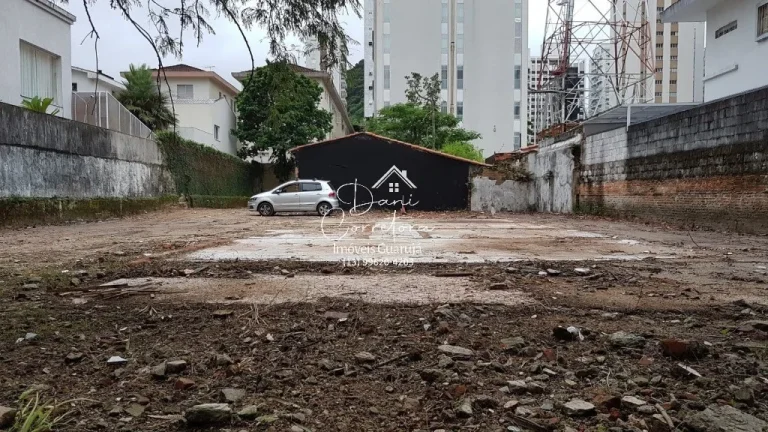 Imagem Terreno comercial para locação em Guarujá-SP, bairro Pitangueiras, 654,00 m² de área.