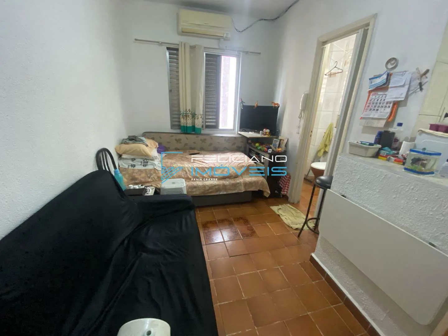Foto do imóvel Kitnet com 1 quarto, Guilhermina, Praia Grande - R$ 180 mil, Cod: 5660 em Rua Itararé