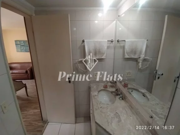 Imagem Flat disponível para locação no La Residence Itaim by Manager, com 42m², 1 dormitório e 1 vaga