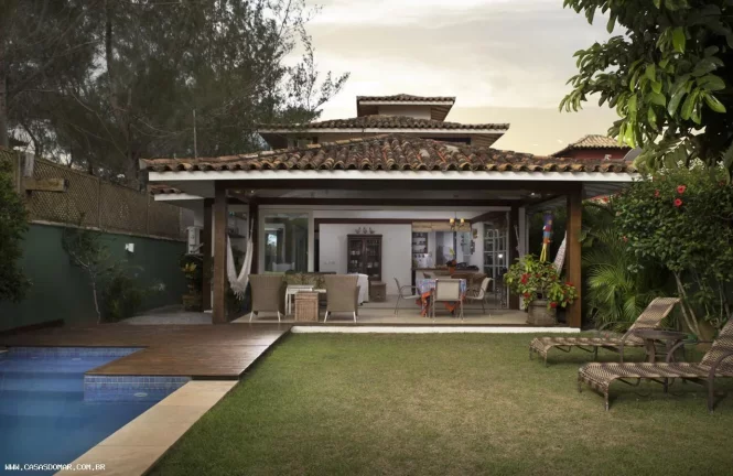 Imagem Imperdível: Casa em condomínio de luxo em Manguinhos, Búzios-RJ, com 4 quartos, 4 suítes e 2 vagas de garagem!