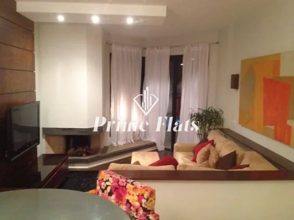 Foto do imóvel Flat disponível para venda no Condomínio Edifício The Regent Flat, com 78m², 1 dormitório e 2 vagas em Avenida José Galante