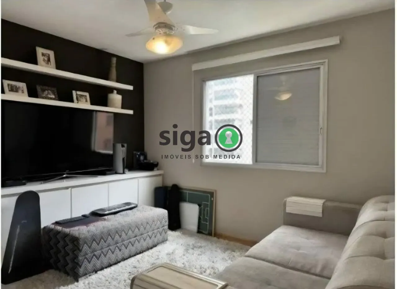 Imagem Apartamento à Venda no Campo Belo - 132 m² | 3 Dormitórios |Andar Alto