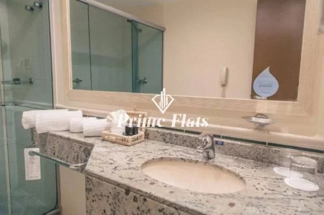 Imagem Flat disponível para venda Wyndham São Paulo Berrini, com 29m², 1 dormitório e 1 vaga de garagem