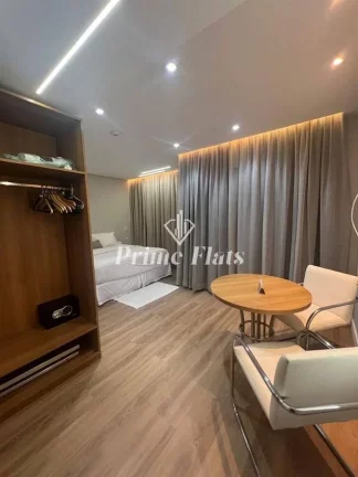 Imagem Flat disponível para locação no Clarion Faria Lima, com 27m², 1 dormitório e 1 vaga