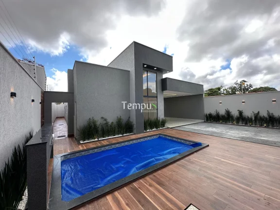 Imagem Casa Alto Padrão, 4 Suítes, piscina com cascata, 420 m², em Jardim Vila Boa, Goiânia/GO