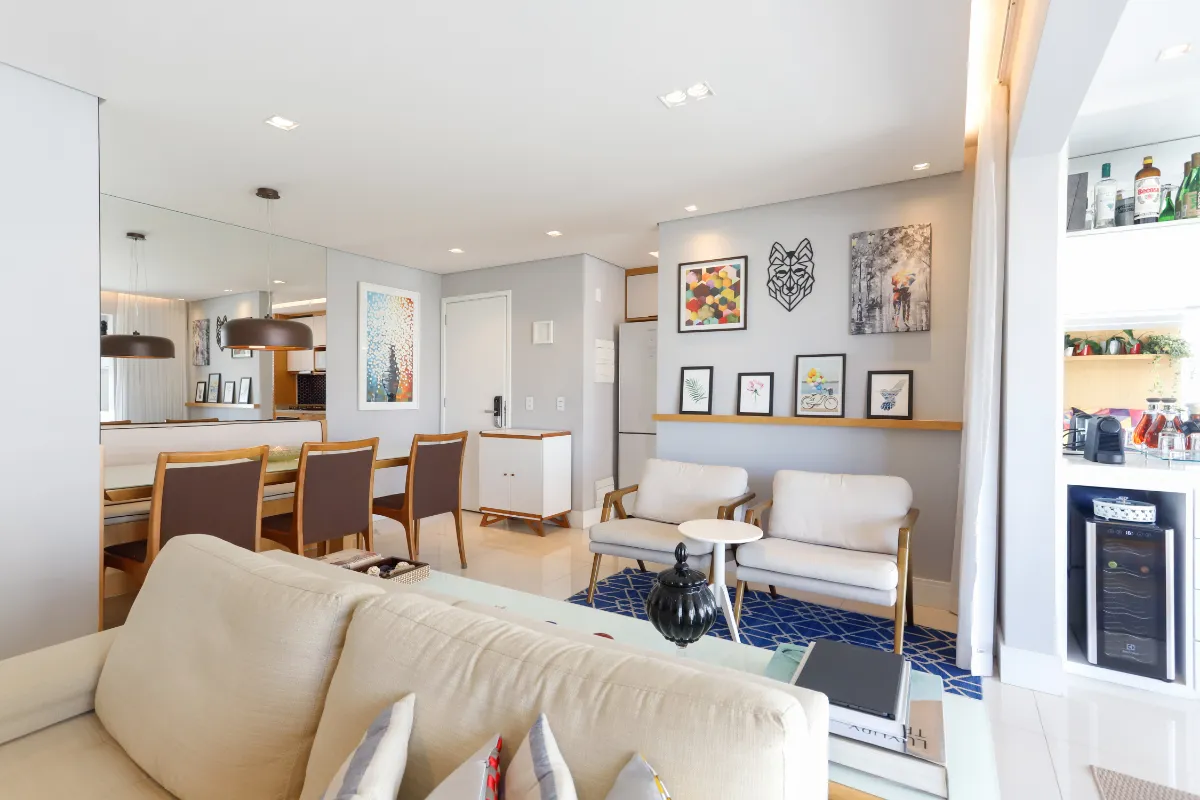 Imagem Apartamento para venda em Vila Anastácio com 2 quartos, sendo 1 suíte, 77m2