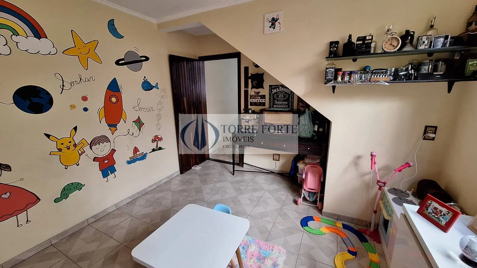 Imagem Sobrado 3 dormitórios 1suíte, 4 vagas em condominio no Jardim Independência