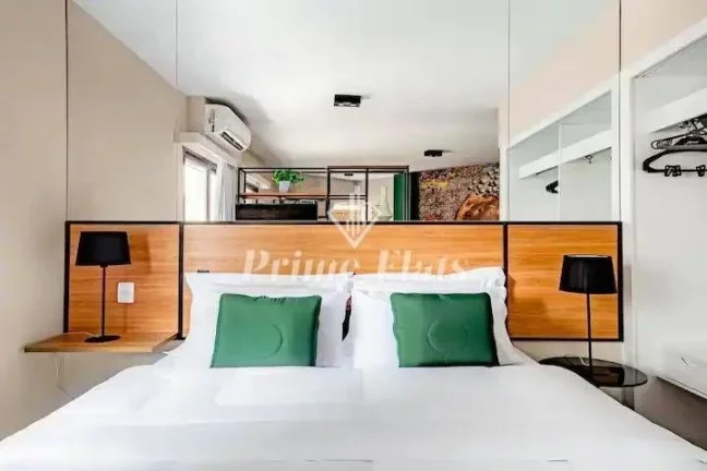 Imagem Flat disponível para venda no Hampton Park no bairro Jardins, com 29,80m², 1 dormitório e 1 vaga de garagem