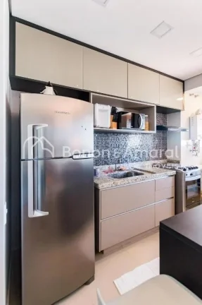 Imagem Apartamento com 2 quartos, sendo 1 suíte, 1 lavabo, cozinha estilo americano, com móveis planejado...