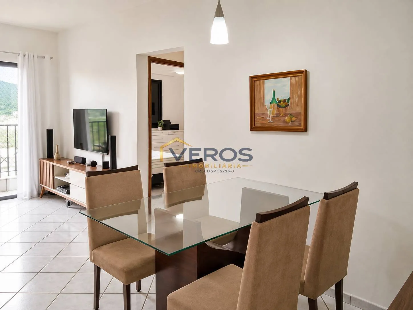 Imagem Apartamento a venda a 200m da praia na Martim de Sá em Caraguá vista mar