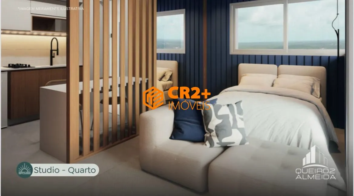 Imagem Vendo Flat com Piscina Privativa, acabamento premium e a 5 Minutos das Piscinas