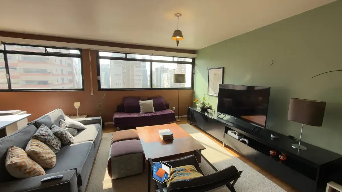 Imagem Apartamento para venda em Itaim Bibi com 3 quartos, sendo 1 suíte, 119m²