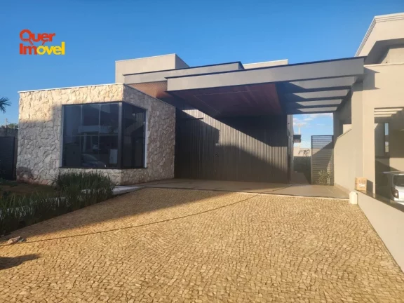 Imagem Casa em condomínio Siena: 3 quartos, 3 suítes, 2 salas, 4 banheiros, 4 vagas de garagem, 250m² - Ribeirão Preto-SP. Quer imóvel Negócios Imobiliários!