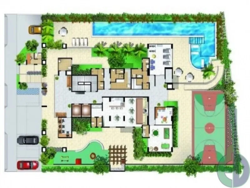 Imagem Apartamento à venda em Santo André-SP, bairro Silveira: 2 quartos, 1 banheiro, 1 vaga - 54 m² - Residencial Conquista Aramaçan!