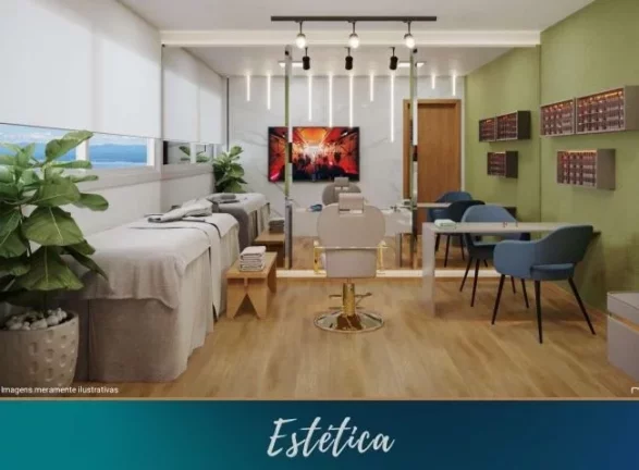 Imagem Residencial Solar da Praia é um lançamento que está em fase de construção frente para o mar e contará com apartamentos de 2 ou 3 quartos
