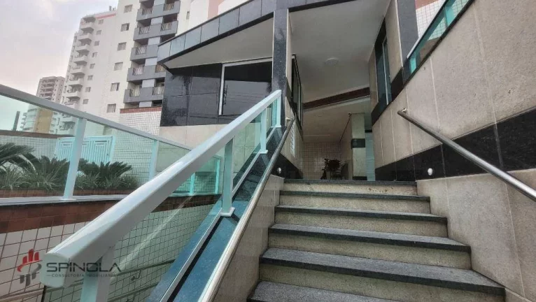 Imagem Apartamento com 1 dormitório à venda, 54 m² por R$ 470.000,00 - Real - Praia Grande/SP